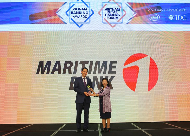 Maritime Bank nhận giải Ngân hàng đồng hành cùng doanh nghiệp vừa và nhỏ tốt nhất - Ảnh 1. Maritime Bank nhận giải Ngân hàng đồng hành cùng doanh nghiệp vừa và nhỏ tốt nhất - Ảnh 1.