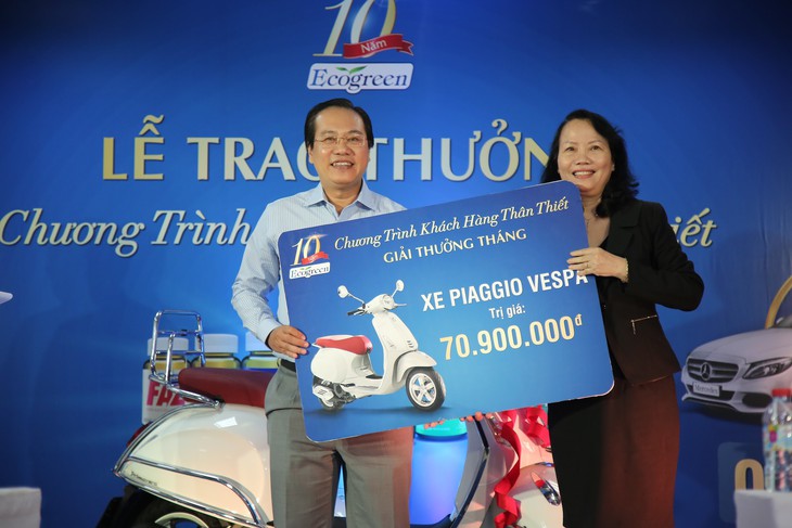 Trúng xe Vespa hơn 70 triệu đồng khi nhắn tin xác thực hàng chính hãng - Ảnh 1.