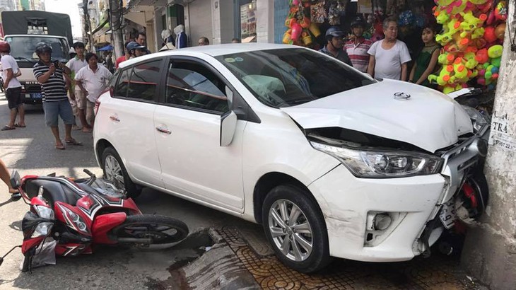 Công an Sóc Trăng lên tiếng vụ thượng úy lái xe tang vật gây tai nạn