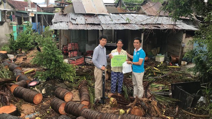 Hội Doanh nhân trẻ TP.HCM cứu trợ đồng bào thiệt hại do bão