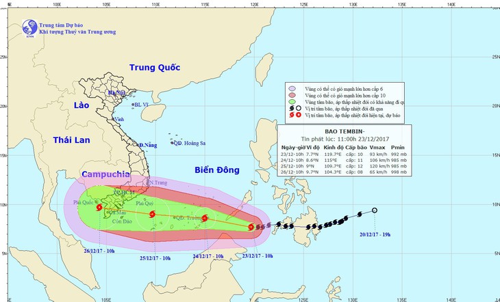 Chuẩn bị tinh thần đối phó bão Tembin ở cấp thảm họa - Ảnh 3.