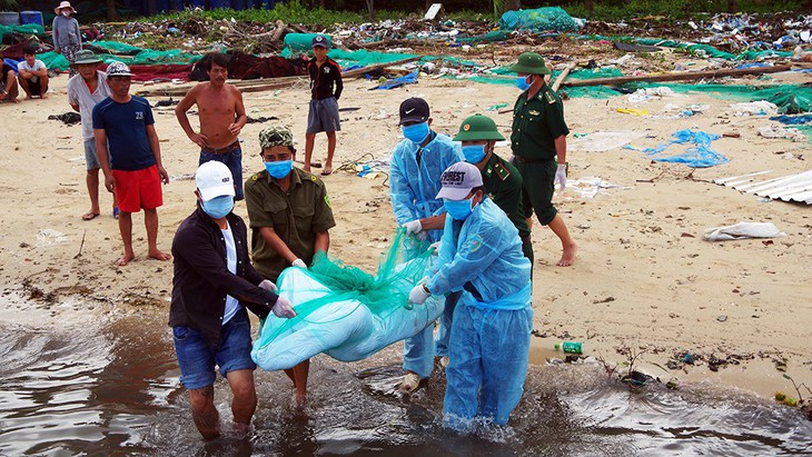 Xót xa hành trình tìm kiếm thi thể nạn nhân trên vịnh Vân Phong - Ảnh 12. Xót xa hành trình tìm kiếm thi thể nạn nhân trên vịnh Vân Phong - Ảnh 12.