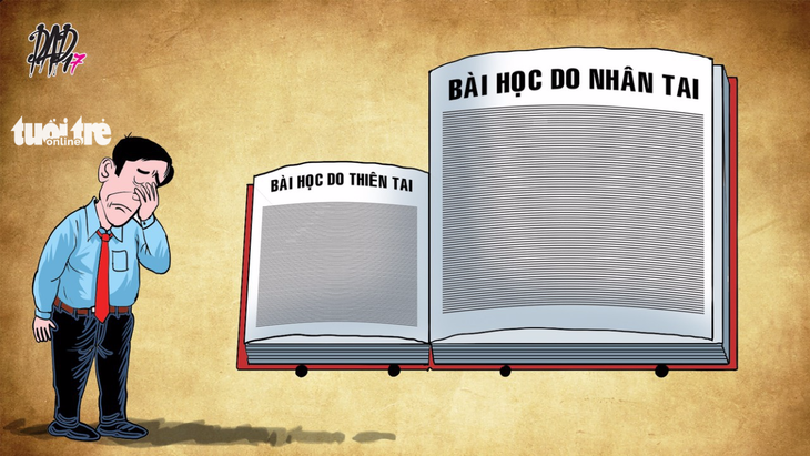 Dân chết vì bão lũ, lỗi đâu phải tại ông trời - Ảnh 1.