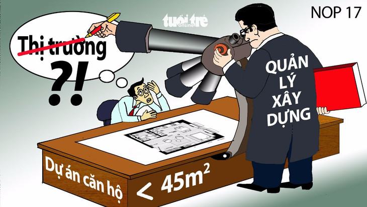 Xây dựng căn hộ nhỏ, hãy để thị trường tự điều chỉnh - Ảnh 1.