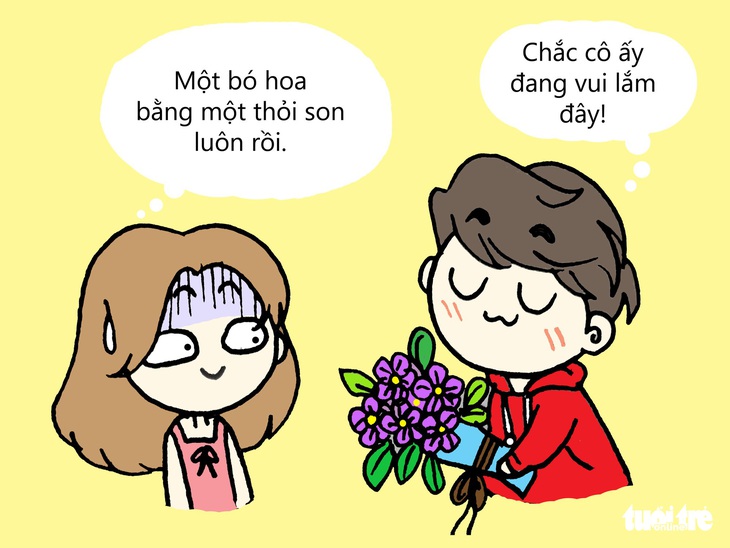 Quà tặng 20-10: Suy nghĩ khác nhau giữa con trai và con gái - Ảnh 1.