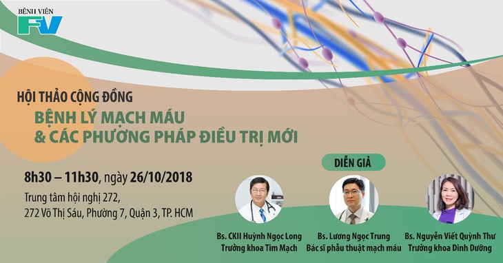 Hội thảo ‘Bệnh lý mạch máu và các phương pháp điều trị mới’ - Ảnh 1.