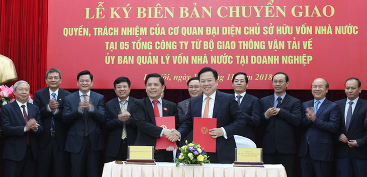 Chuyển giao 5 doanh nghiệp giao thông sang Ủy ban Quản lý vốn nhà nước - Ảnh 1.