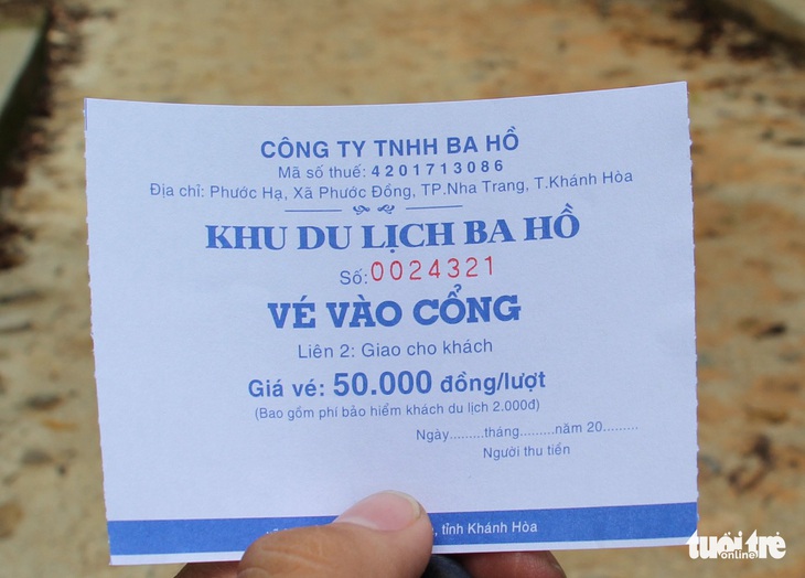 Dự án du lịch chưa làm xong đã bán vé - Ảnh 5. Dự án du lịch chưa làm xong đã bán vé - Ảnh 5.