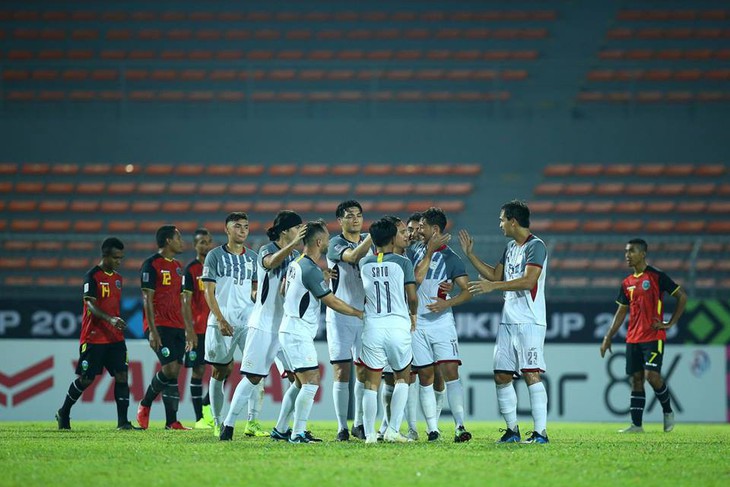 Dẫn trước 3-0, Philippines suýt bị Đông Timor cầm hòa - Ảnh 1.