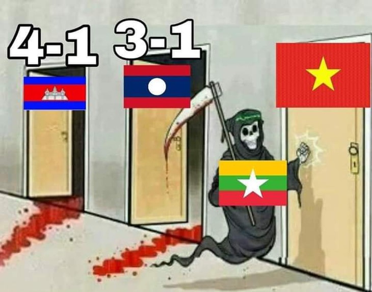 CĐV Myanmar troll tuyển VN - Ảnh 4. CĐV Myanmar troll tuyển VN - Ảnh 4.