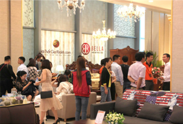 Vietbuild 2018 lần 3 tại TP.Hà Nội: Hút khách ngay ngày đầu khai mạc - Ảnh 3. Vietbuild 2018 lần 3 tại TP.Hà Nội: Hút khách ngay ngày đầu khai mạc - Ảnh 3.