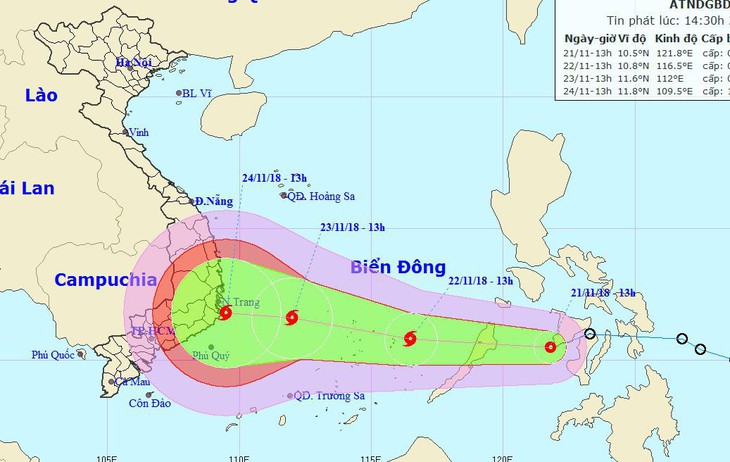 Áp thấp nhiệt đới tiến gần biển Đông, sắp thành bão - Ảnh 1. Áp thấp nhiệt đới tiến gần biển Đông, sắp thành bão - Ảnh 1.