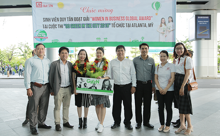 Sinh viên Duy Tân giành giải Women in Business Global Award tại Mỹ - Ảnh 4. Sinh viên Duy Tân giành giải Women in Business Global Award tại Mỹ - Ảnh 4.