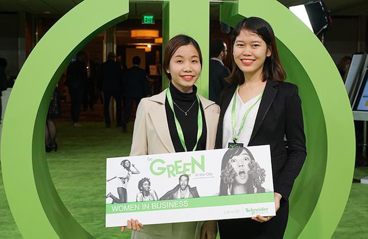 Sinh viên Duy Tân giành giải Women in Business Global Award tại Mỹ - Ảnh 1. Sinh viên Duy Tân giành giải Women in Business Global Award tại Mỹ - Ảnh 1.