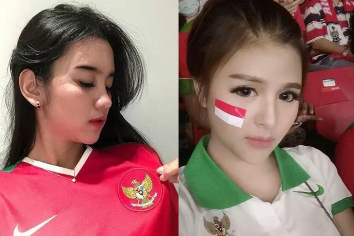 Những nữ CĐV xinh đẹp đốt cháy khán đài AFF Cup 2018 - Ảnh 10.