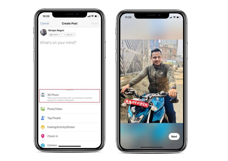 Cách chụp và chia sẻ ảnh 3D trên Facebook - Ảnh 1.