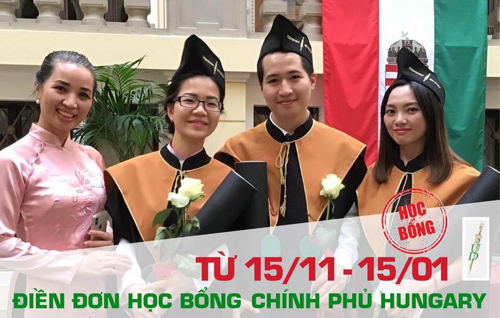 Hỗ trợ điền đơn học bổng chính phủ Hungary - Ảnh 1.