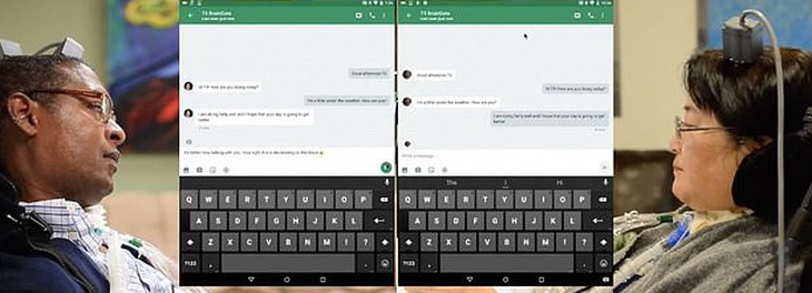 Thiết bị mới giúp người liệt soạn văn bản bằng ý nghĩ - Ảnh 1.
