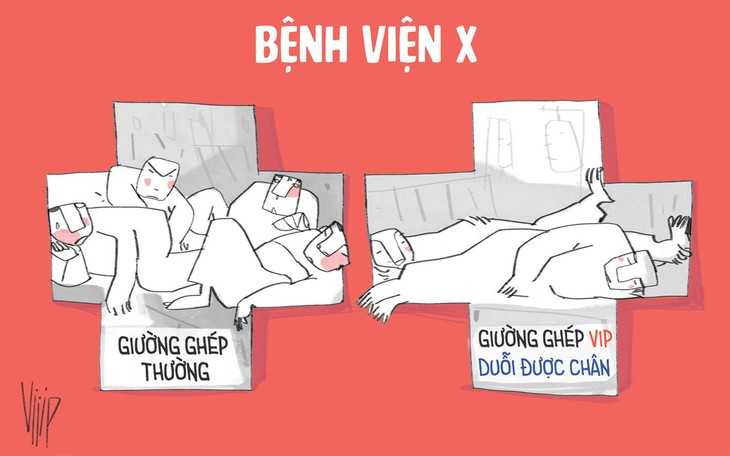 Hí họa: Bệnh của bệnh viện