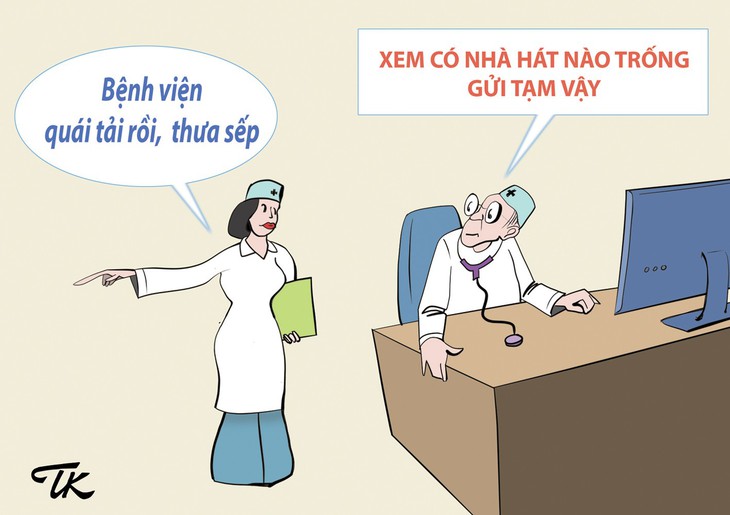 Hí họa: Bệnh của bệnh viện - Ảnh 2.