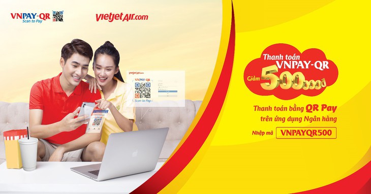 Thanh toán vé máy bay trong một nốt nhạc với VNPAY-QR - Ảnh 3. Thanh toán vé máy bay trong một nốt nhạc với VNPAY-QR - Ảnh 3.