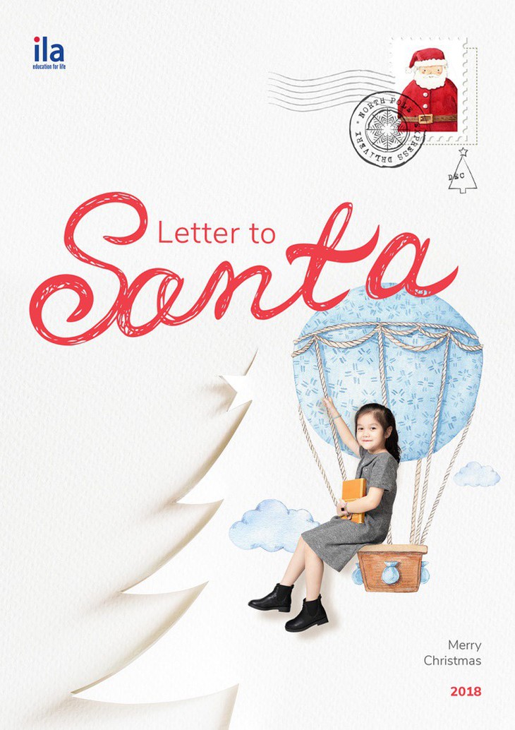 ILA mừng Giáng Sinh cùng cuộc thi “Thư gửi Ông già Noel” - Ảnh 2. ILA mừng Giáng Sinh cùng cuộc thi “Thư gửi Ông già Noel” - Ảnh 2.