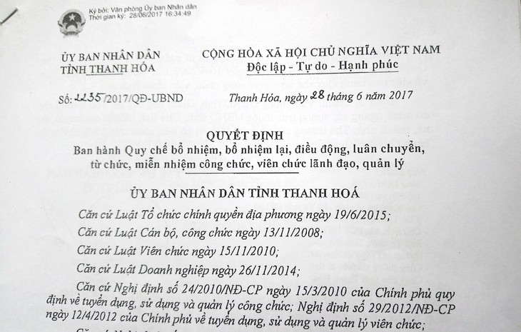 Thanh Hóa bị tuýt còi vì phân biệt đối xử bằng chính quy, tại chức - Ảnh 1.