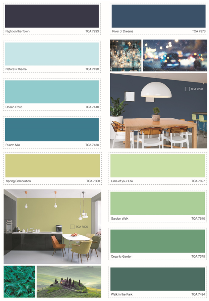Xu hướng sắc màu năm 2019 - TOA The Color Story - Ảnh 4.