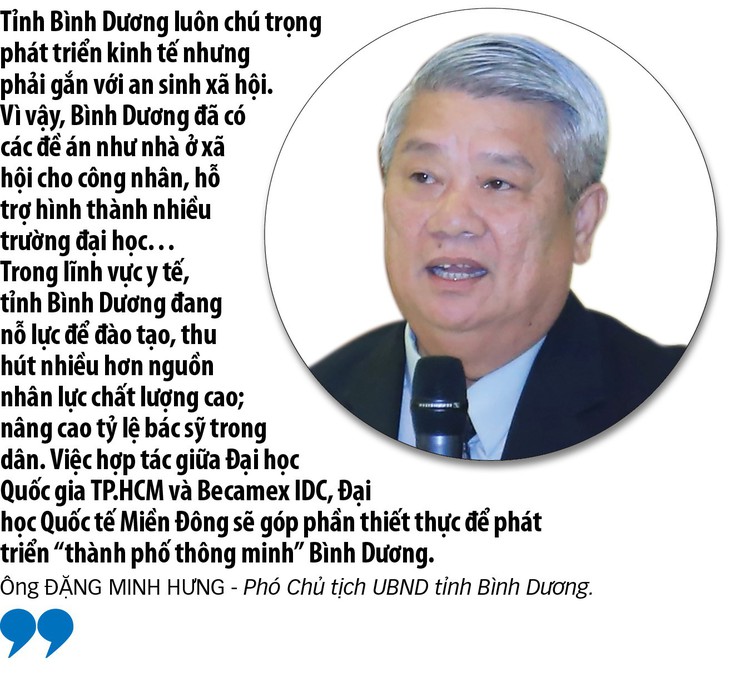 Bình Dương & Đại học Quốc gia TP.HCM: Bắt tay hợp tác phát triển giáo dục, y tế - Ảnh 2. Bình Dương & Đại học Quốc gia TP.HCM: Bắt tay hợp tác phát triển giáo dục, y tế - Ảnh 2.