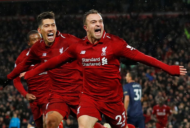 ‘Siêu dự bị’ Shaqiri lập cú đúp, Liverpool đá bại M.U 3-1 - Ảnh 3.