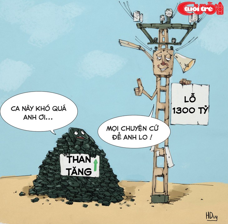 Bài ca lỗ của ông Điện Lực - Ảnh 1. Bài ca lỗ của ông Điện Lực - Ảnh 1.