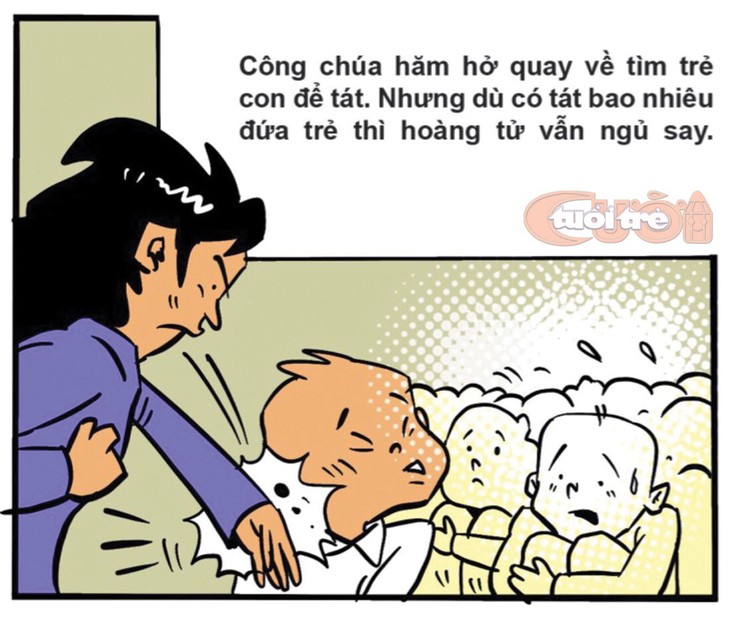 Truyện tranh: Hoàng tử ngủ trong rừng - Ảnh 4.