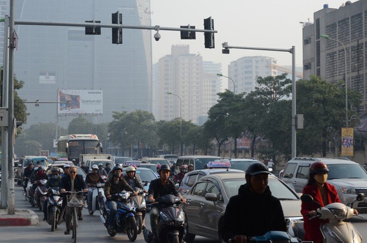 Hà Nội thu phí phương tiện vào nội đô từ vành đai 3 - Ảnh 1. Hà Nội thu phí phương tiện vào nội đô từ vành đai 3 - Ảnh 1.