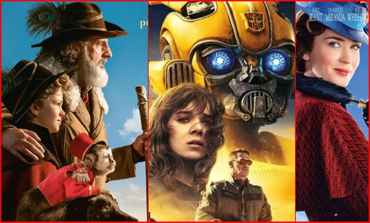 Giáng sinh trong Mary Poppins returns, Bumblebee và Không gia đình - Ảnh 1.