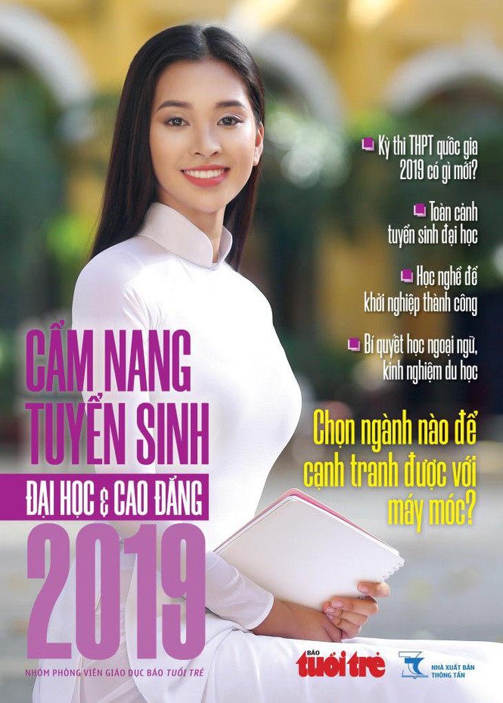 Cẩm nang tuyển sinh đại học, cao đẳng phát hành cuối tháng 1-2019 - Ảnh 1.