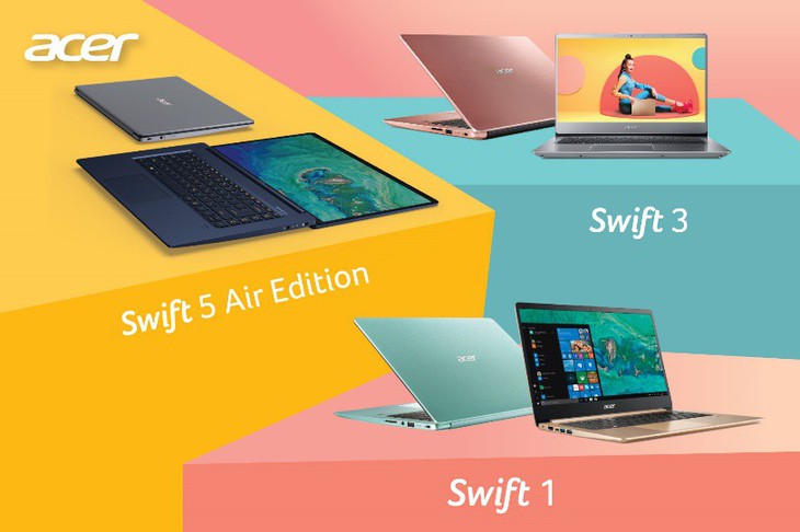 Hiệu quả vượt trội với dòng laptop “siêu mỏng, siêu nhẹ” Acer Swift Series - Ảnh 2.