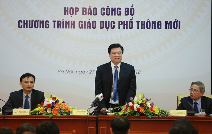 Năm học 2020-2021 triển khai đại trà chương trình giáo dục mới ở lớp 1 - Ảnh 1.