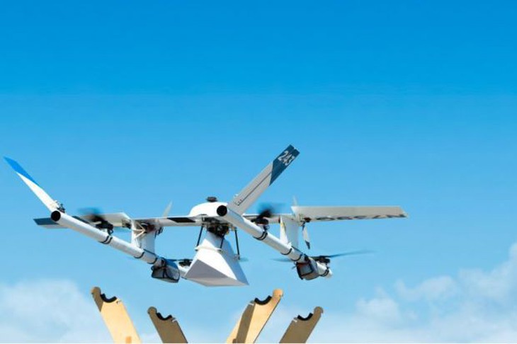 Alphabet giao hàng bằng drone ở Phần Lan - Ảnh 1.