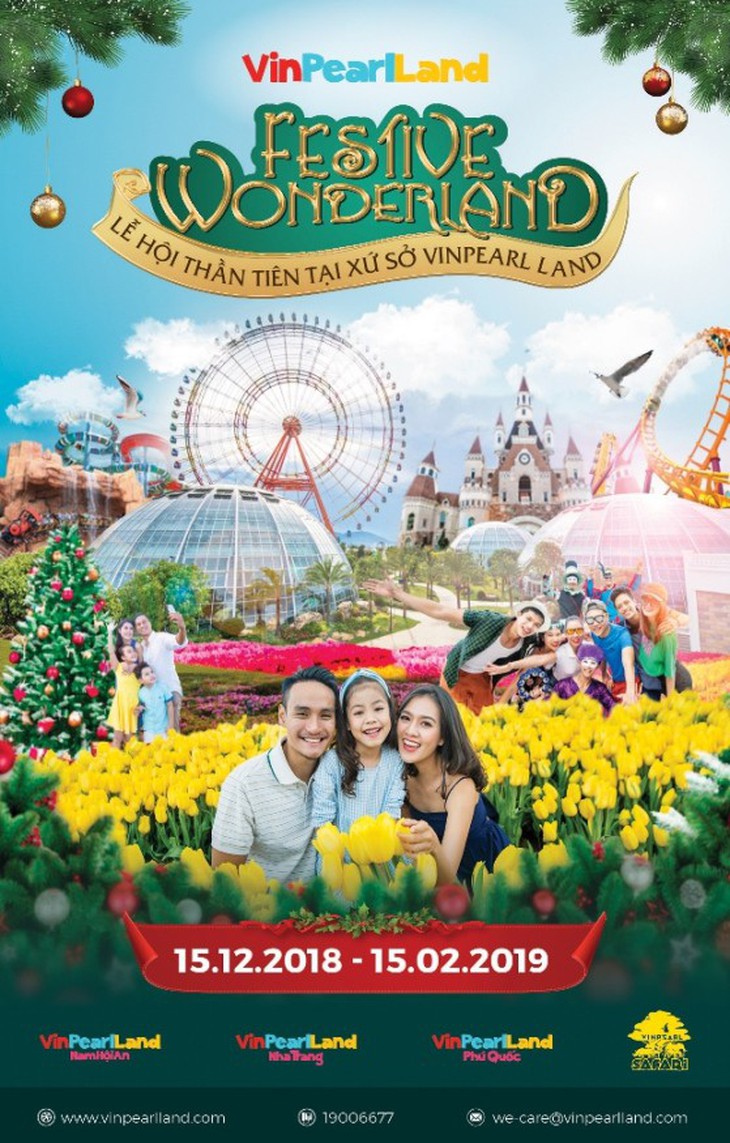 Checkin tại Festive Wonderland - Lễ hội thần tiên tại Vinpearl Land - Ảnh 1.