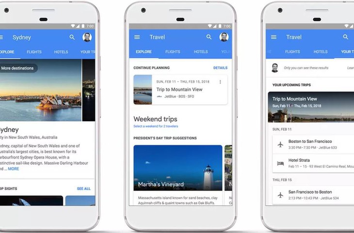 Google giúp bạn đặt phòng và chuyến bay trên kết quả tìm kiếm - Ảnh 1.