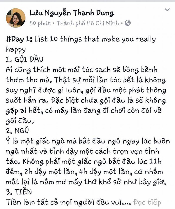 Thử thách 30 ngày viết làm cư dân mạng thích thú - Ảnh 2.