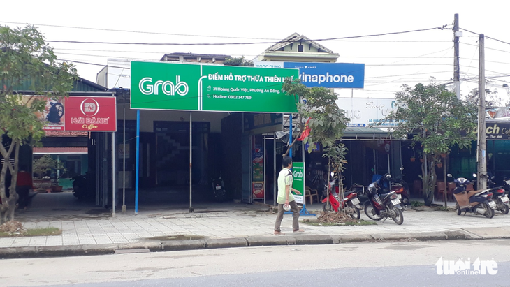 Huế xử lý GrabTaxi hoạt động chui - Ảnh 1.