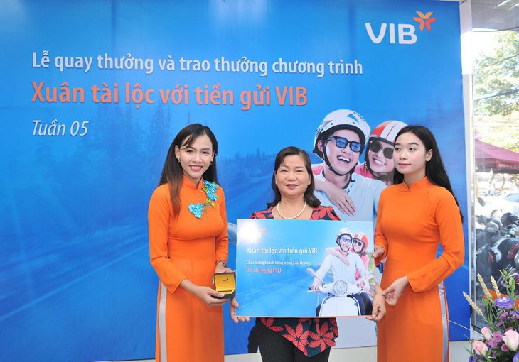 Gần 600 khách hàng trúng vàng khi gửi tiết kiệm tại VIB - Ảnh 1.