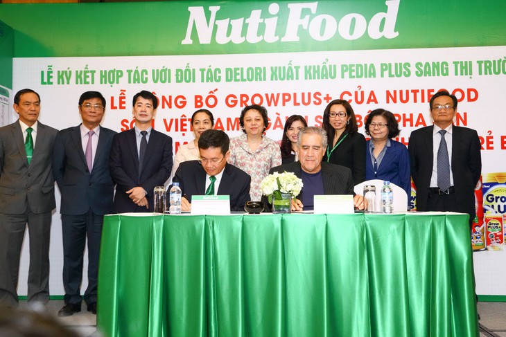 ‘Visa’ đưa sữa Nutifood vào Mỹ - Ảnh 1.