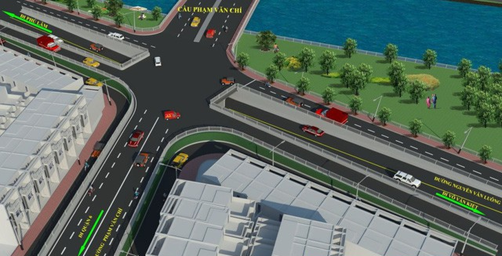 Khởi công xây dựng đường chui dạ cầu Phạm Văn Chí - Ảnh 1. Khởi công xây dựng đường chui dạ cầu Phạm Văn Chí - Ảnh 1.