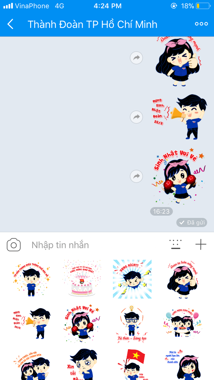 Chia sẻ bộ Sticker Áo xanh thanh niên - Ảnh 5. Chia sẻ bộ Sticker Áo xanh thanh niên - Ảnh 5.