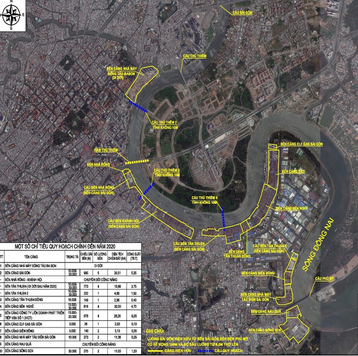 Sẽ di dời toàn bộ bến cảng trên sông Sài Gòn - Ảnh 2.