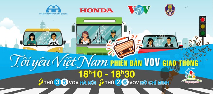 “Tôi yêu Việt Nam” tiếp tục phát sóng trên kênh VOV Giao thông - Ảnh 1. “Tôi yêu Việt Nam” tiếp tục phát sóng trên kênh VOV Giao thông - Ảnh 1.