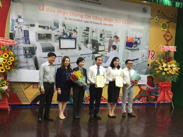 Bệnh viện Gia Định đảm bảo xét nghiệm chính xác - Ảnh 1. Bệnh viện Gia Định đảm bảo xét nghiệm chính xác - Ảnh 1.