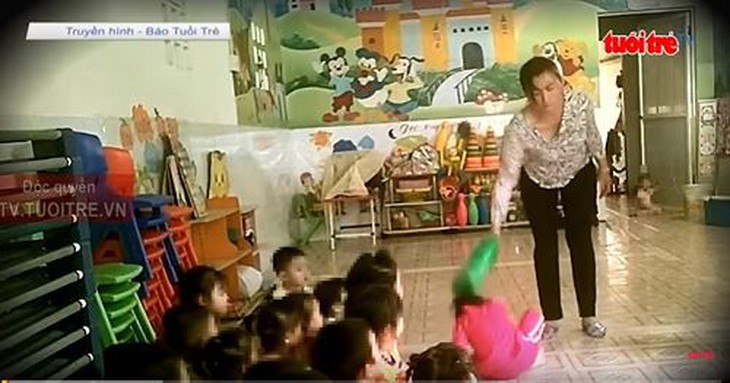 Khởi tố thêm một bảo mẫu tại cơ sở Mầm Xanh - Ảnh 1. Khởi tố thêm một bảo mẫu tại cơ sở Mầm Xanh - Ảnh 1.
